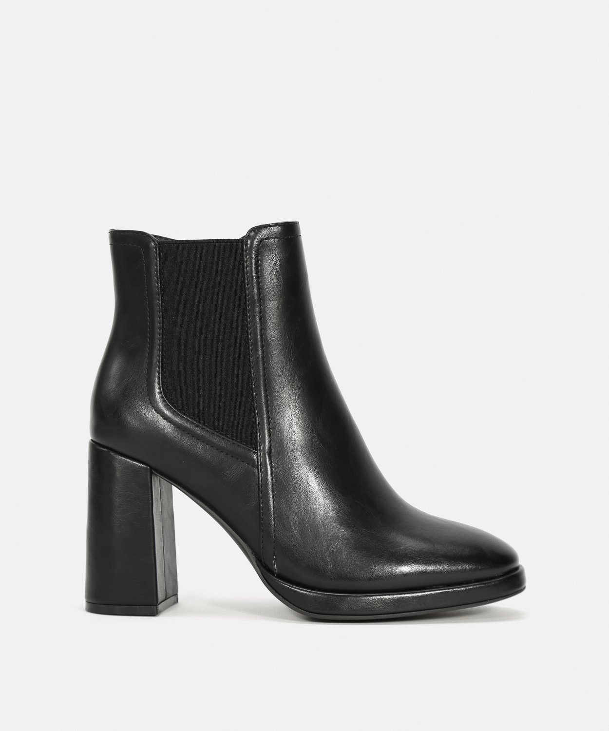 Botines tacón punta cuadrada image number null